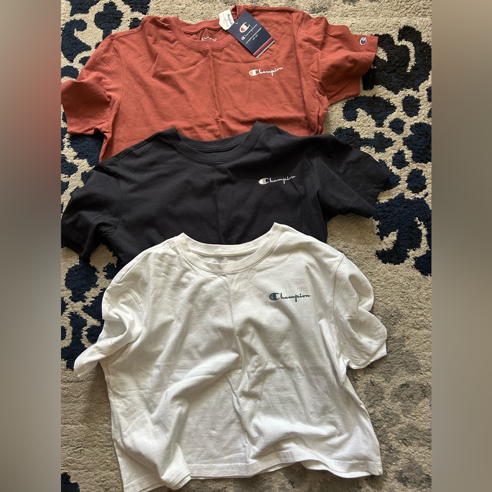Champion cropped tees NWT